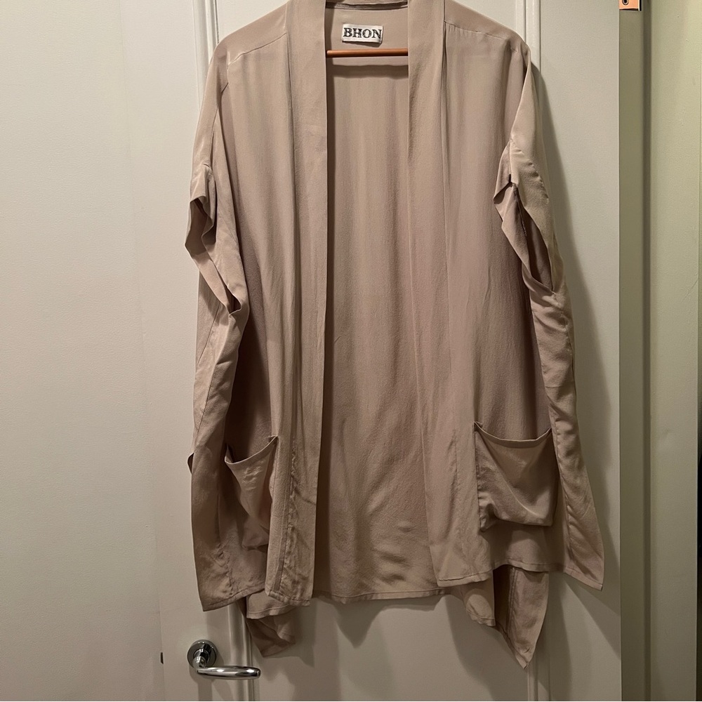 Bhon 100% Silk Kimono Style Duster